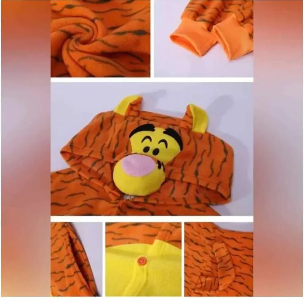 NEW tigger winnie the pooh pijama/costume for 6-8 years with tags